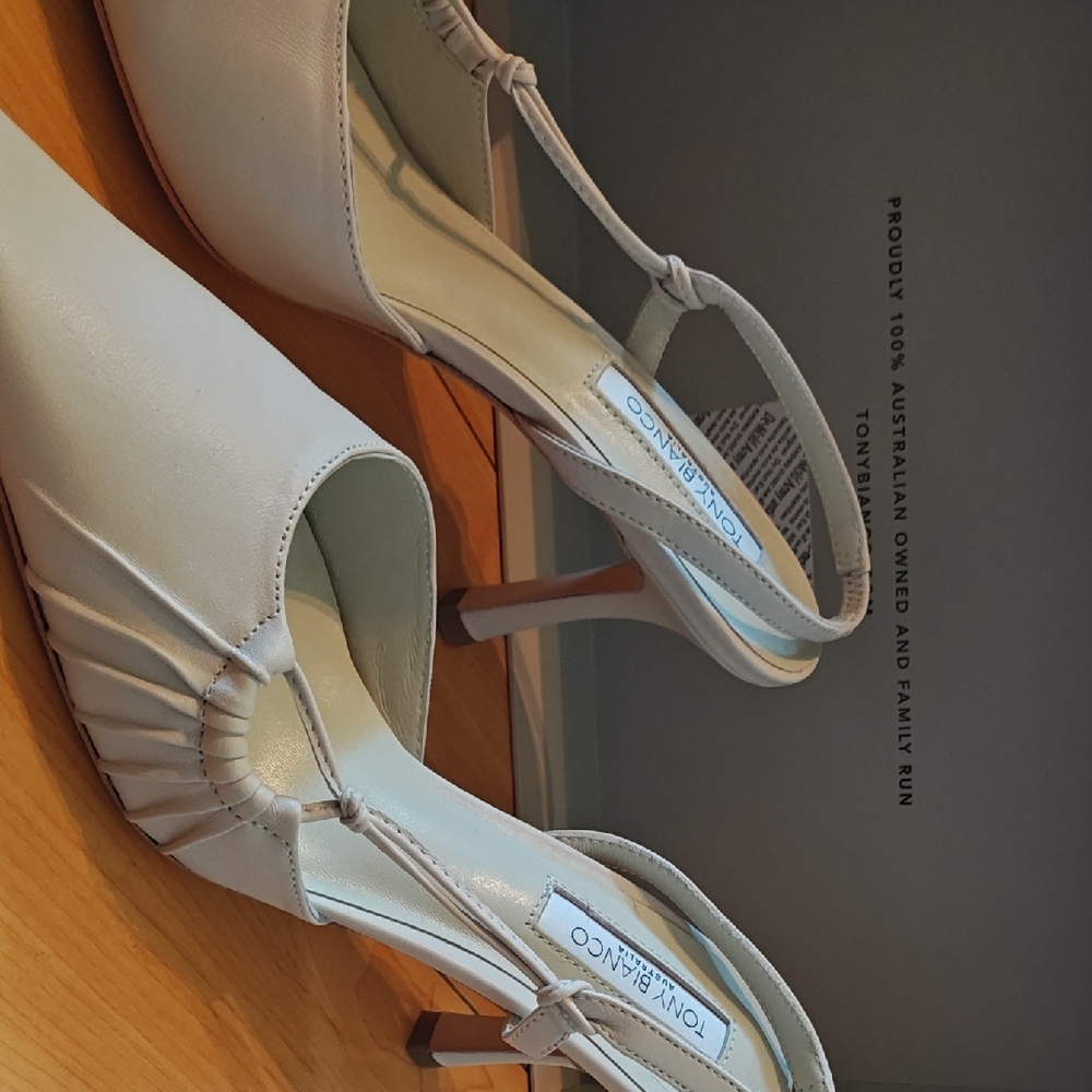 Tony Bianco Elegant Cream Heels